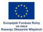 logo Unii Europejskiej (z dopiskiem: Europejski Fundusz Rolny na Rzecz Rozwoju Obszarów Wiejskich)