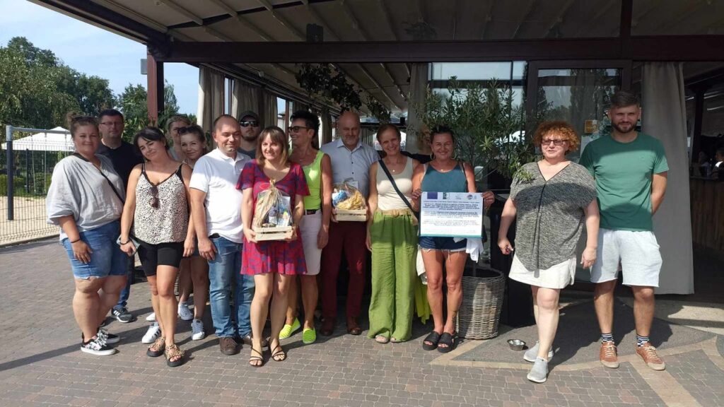 uczestnicy wyjazdu studyjnego Dolina Karpia